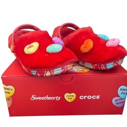 Crocs Sweetheart Classic Fur Clogs