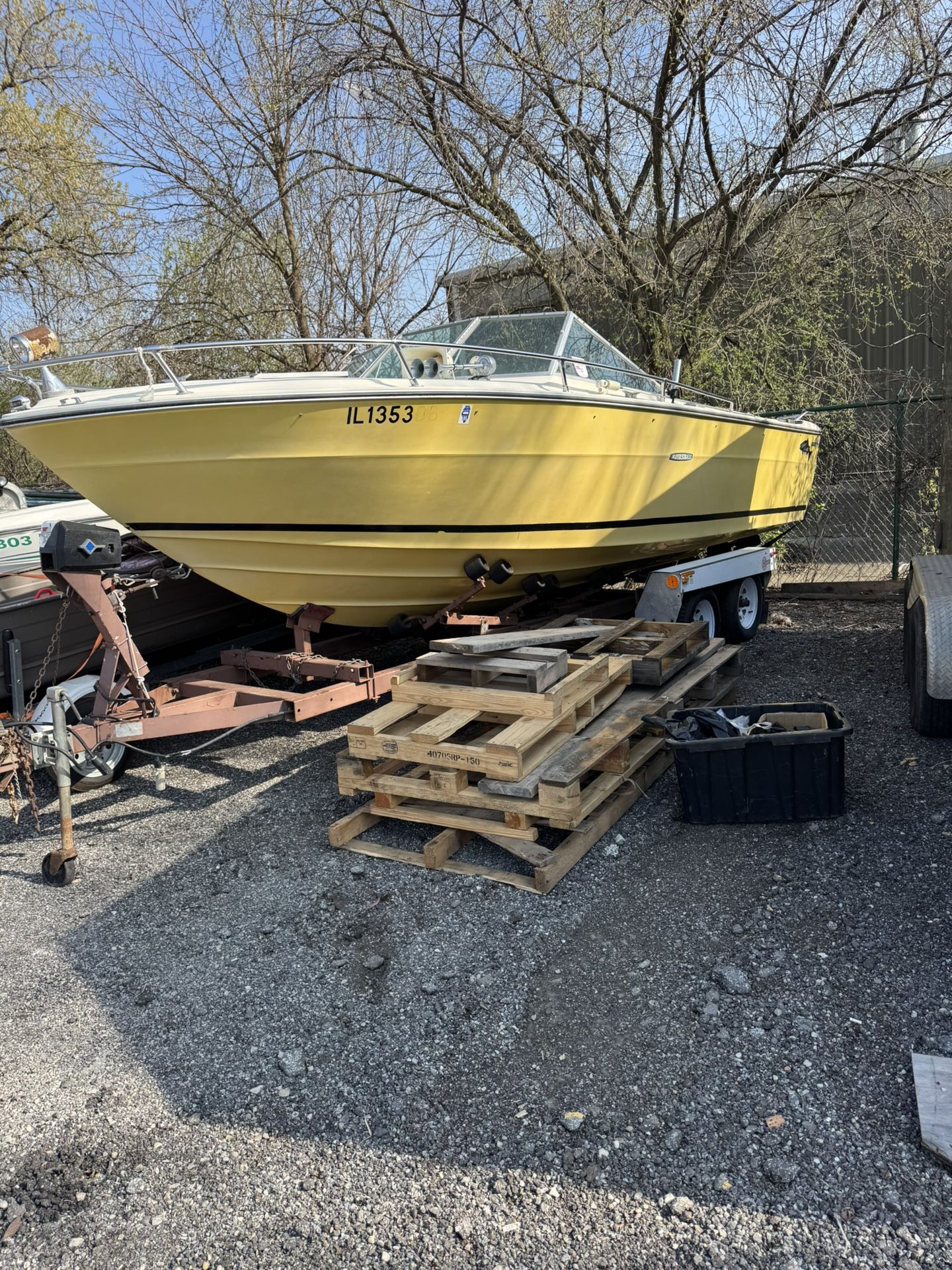 Boat And Trailer