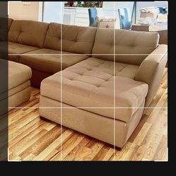 Taupe Sectional 