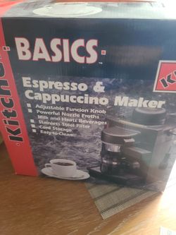 Expresso and Cappuccino Maker
