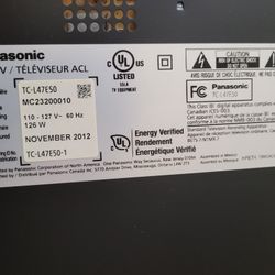 panasonic tc-l47e50