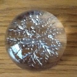 Snowflake paper weight