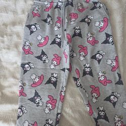 Kuromi And My Melody Sweat Pants