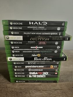 16 Xbox One/360 Games Lot