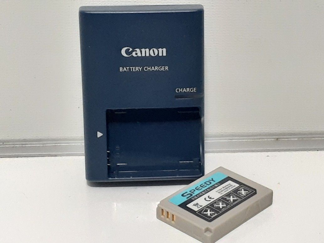 Canon CB-2LX Charger/Battery. WORKS GREAT. For NB-5L Battery IXUS 90 850 960 S110 SX220 S100V.