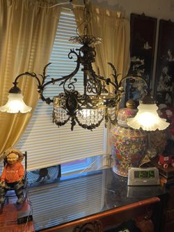 Brass Chandelier From The  1900’s