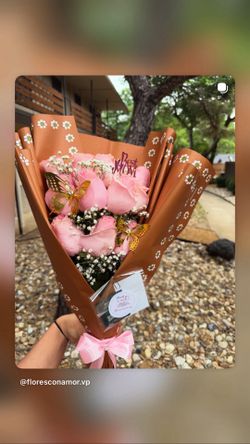 Flat style bouquet 💐