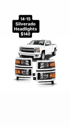 14-15 Silverado Headlights $140
