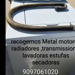 FREE PICK UP METAL WASHERS AND DRYERS 