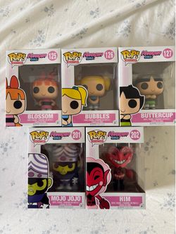 Funk Pop Set of 5 Powerpuff Girls