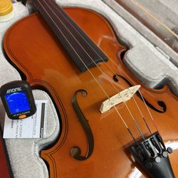 Beautiful 16 inch Viola with New Bow, Digital Tuner, Extra Strings $160 Firm