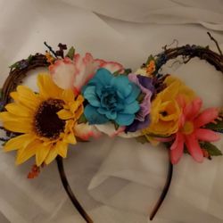 Flower Mickey Ears