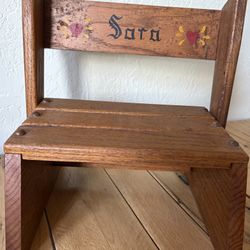 Vintage Child’s Seat/Step Stool