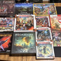 Board Game LOT Fantasy Sci Fi New Kickstarter 