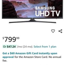 Samsung Electronics UN55MU6300 55-Inch 4K Ultra HD Smart LED TV (2018 Model)