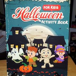 New 🎃 Halloween 🎃 Activity Book For Kids 8+ Years