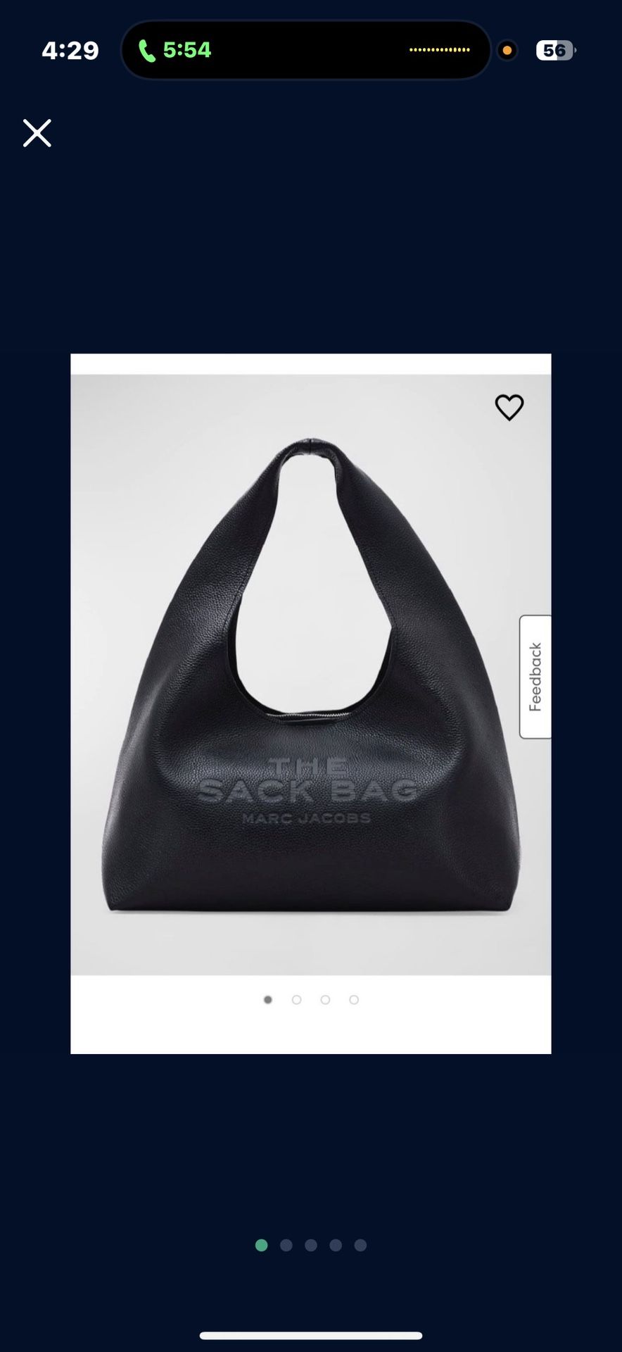 Marc Jacobs The sack Bag (Medium)