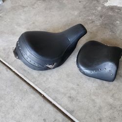2 Psc Harley Davidson Bike Seat