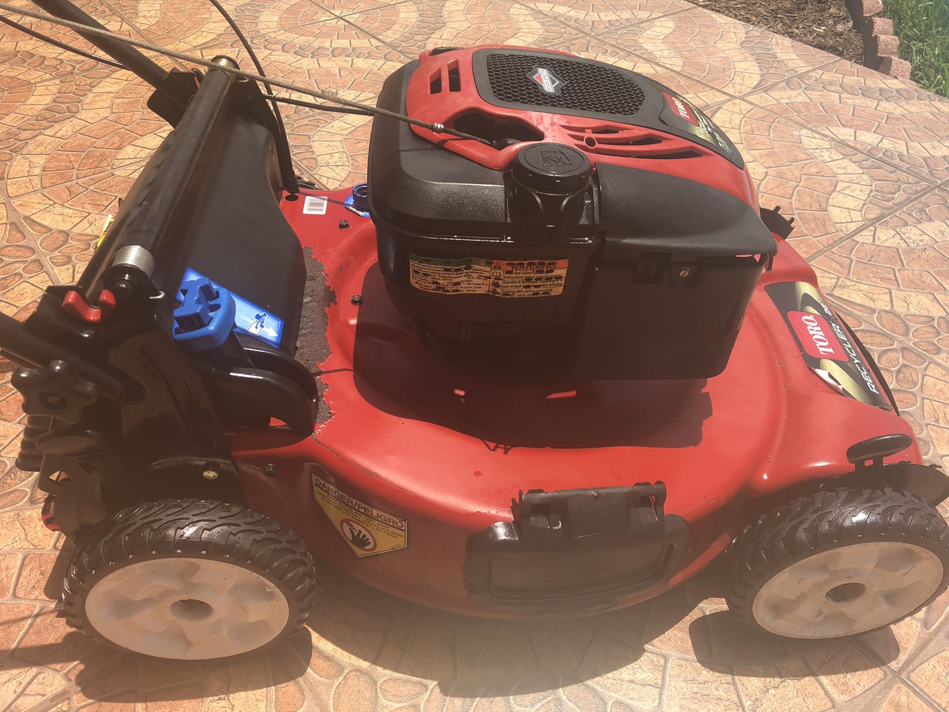 Toro recycler rear wheel drive lawn mower