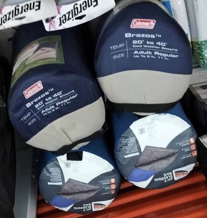 (2) Coleman Sleeping Bags