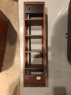 Wood :: 5 Bottle Wine Rack