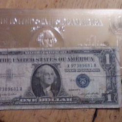 1957 B $1 Silver Certificate Note