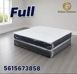 Full Size Mattress and box Set – Medium Comfort – Available Today 🚚