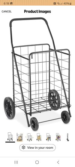 Shopping cart great for any convenient use new in box pick up in pomona $35