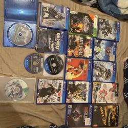 Assorted Video Games Ps2,PS4,Ps5,xbox 360,switch 