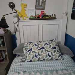 Bed Frames And Matresses And Bookshelves