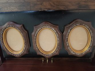 3 Antique Frames 5x7 PHOTOS