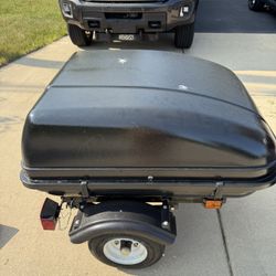 Motorcycle Tag Along Trailer. 