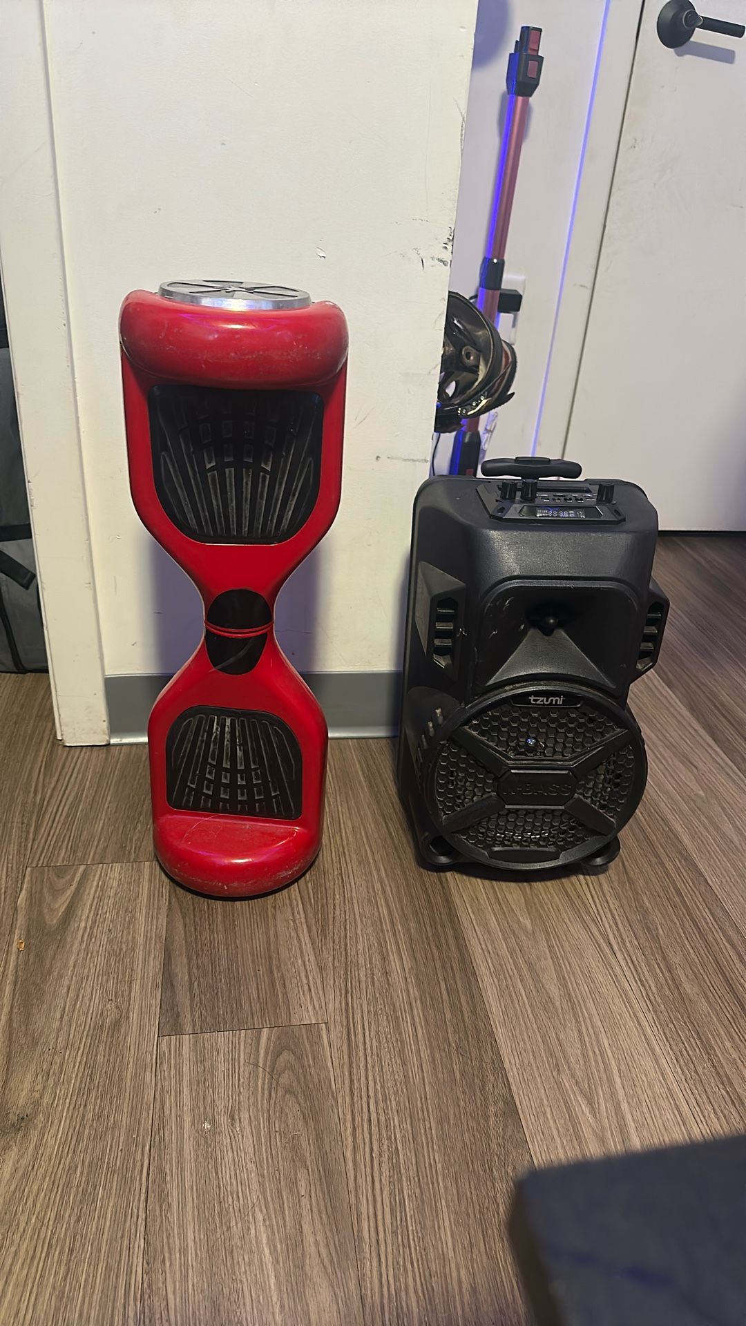 Hoverboard and Speaker