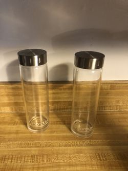 Bordoux Glass Water Bottles