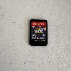 Nintendo Switch Mario Party SuperStars game