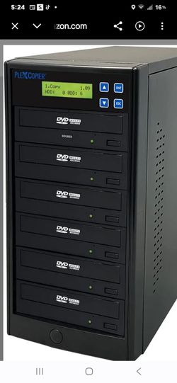 PleXCopier 7 slot HD Duplicating Machine  Solid  Black