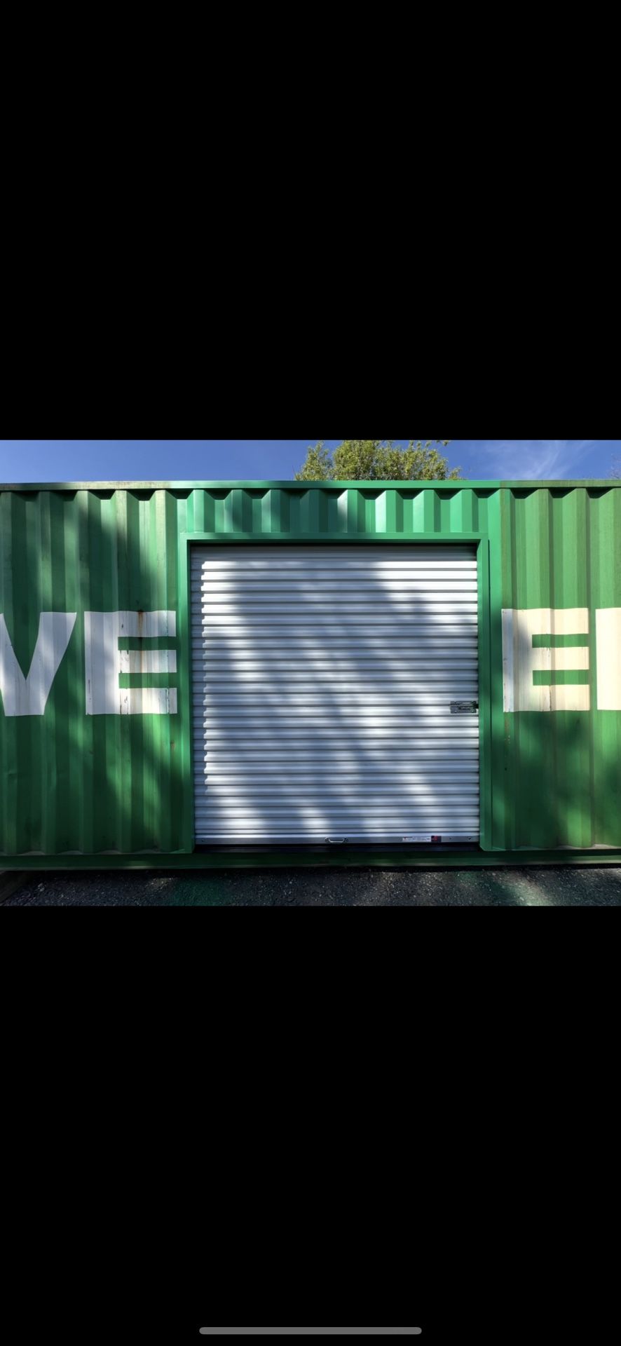 45 Foot Shipping Container With Roll Up Door