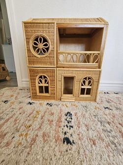 Rattan Doll House