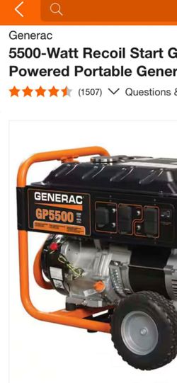 Gen rack generator 5500