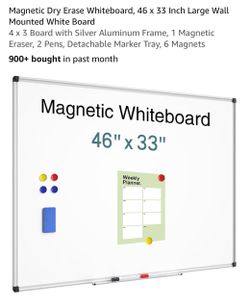 Whiteboard - Brand New! - Pick up by 5 pm!