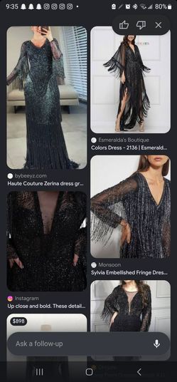 Black medieval dress