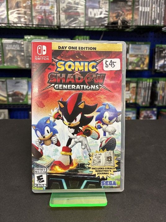 Sonic X Shadow Generations For Nintendo Switch. 