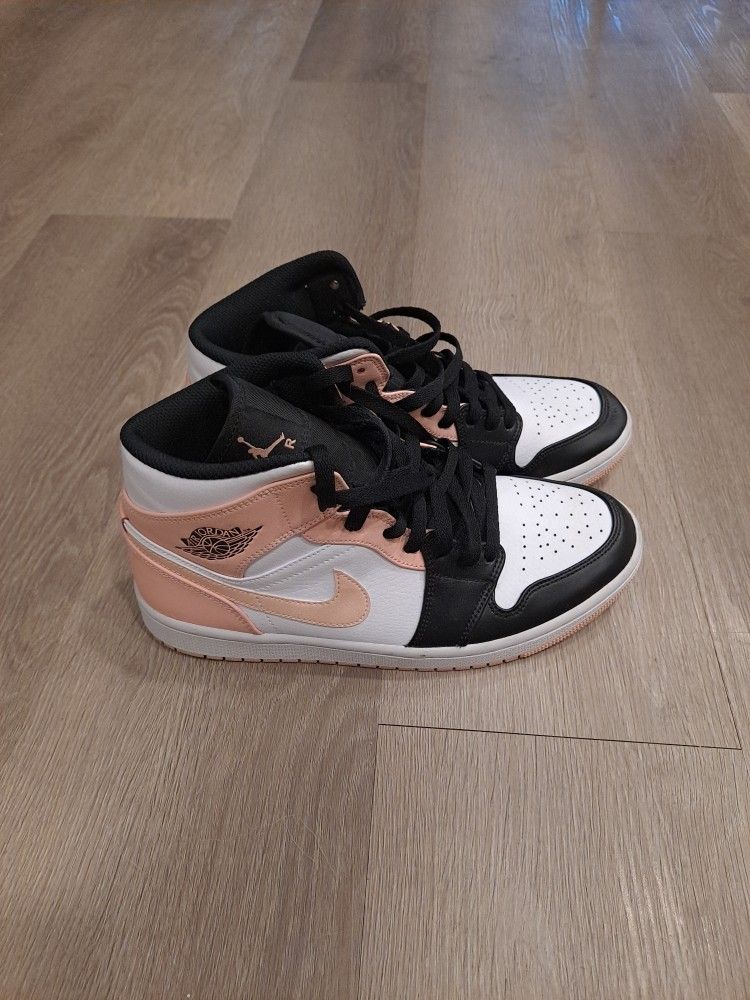 Size Jordan Mid Crimson Tint