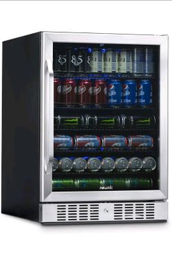 NewAir Beverage Refrigerator Cooler with 177 Can Capacity