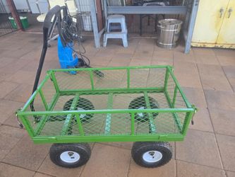 Metal handy cart wagon