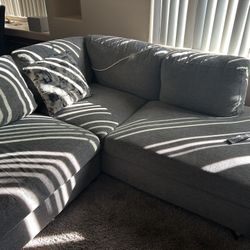 Used Couch With Ottoman 