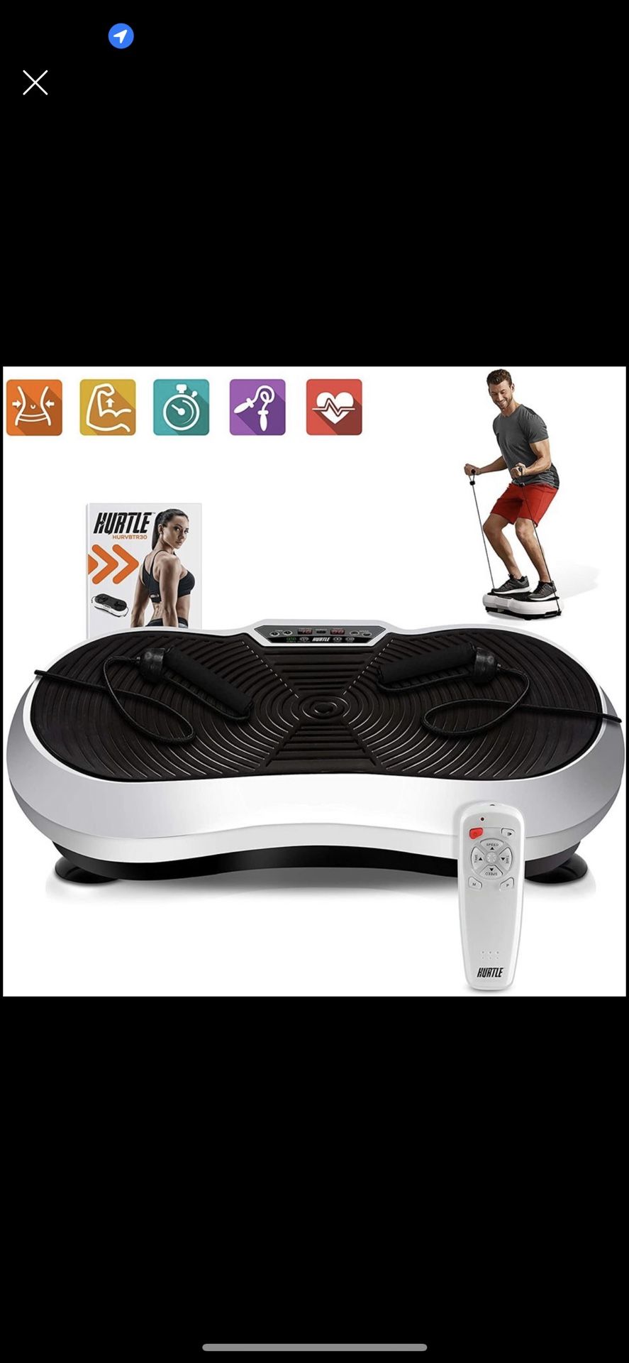 new Hurtle Fitness Vibration Platform Workout Machine