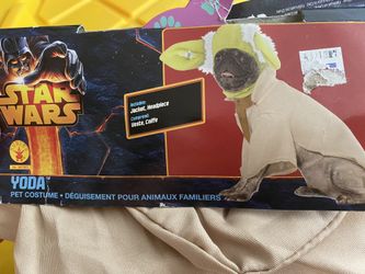 Brand New yoda Star Wars pet dog costume