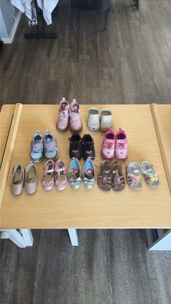 Girl shoes/heels/crocs/nike