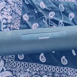 Sylvania Premium Rugged SP1043 Water Resistant Bluetooth  Wireless Speaker 